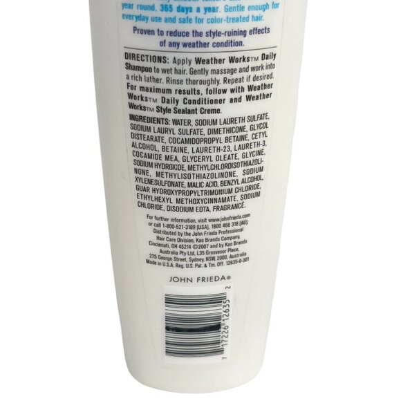 John Frieda Weather Works by Frizz-Ease Weather-Proofing Conditioner 10 fl. oz. - Picture 7 of 8